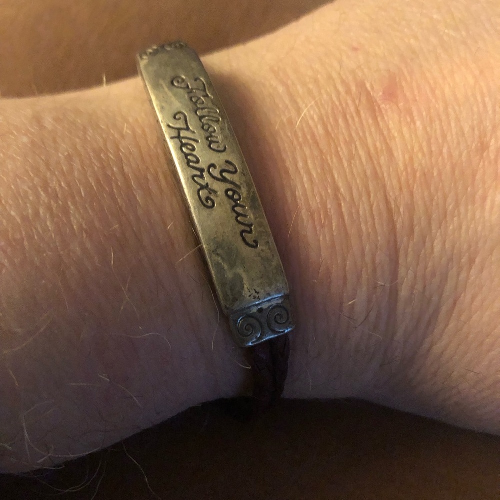 Vintage Brighton Leather Bracelet - 119A $25 or $20 w/offer